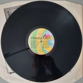 Various – "Happy USA (20 All-Time Favorites)" (K-Tel – TG 1217) Platte Seite 1 Various – "Happy USA (20 All-Time Favorites)" (K-Tel – TG 1217) Platte Seite 1