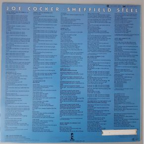 Joe Cocker – "Sheffield Steel" (Island Records – 204 668) Cover Rückseite Joe Cocker – "Sheffield Steel" (Island Records – 204 668) Cover Rückseite