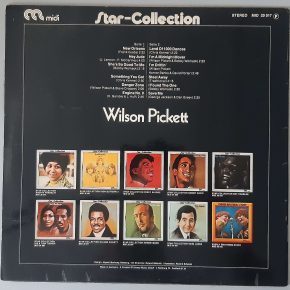 Wilson Pickett – "Star-Collection (Midi – MID 20 0171) Cover Rückseite Wilson Pickett – "Star-Collection (Midi – MID 20 0171) Cover Rückseite