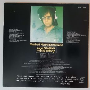 Manfred Mann's Earthband – "Angel Station" (Bronze – 200 367-320) Cover Rückseite Manfred Mann's Earthband – "Angel Station" (Bronze – 200 367-320) Cover Rückseite