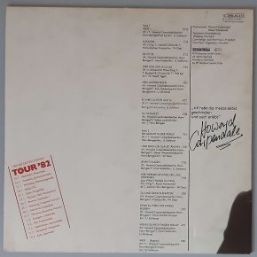 Howard Carpendale "Such Mich In Meinen Liedern" (EMI – 1C 088-46 431) Cover Rückseite Howard Carpendale "Such Mich In Meinen Liedern" (EMI – 1C 088-46 431) Cover Rückseite