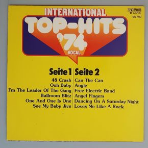 Various – "TOP-Hits `74" (Topstar - 499) Cover Rückseite Various – "TOP-Hits `74" (Topstar - 499) Cover Rückseite