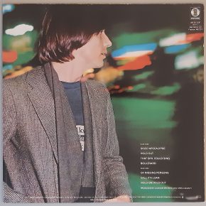 Jackson Browne – "Hold Out" (Asylum Records – AS 52226) Cover Rückseite Jackson Browne – "Hold Out" (Asylum Records – AS 52226) Cover Rückseite