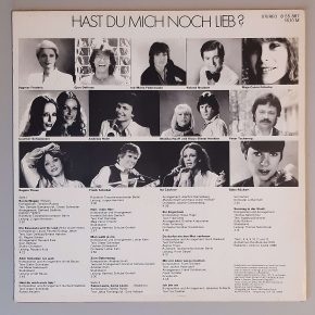 Various – "Hast Du Mich Noch Lieb?" (AMIGA – 8 55 887) Cover Rückseite