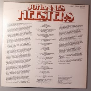 Johannes Heesters – "Johannes Heesters" (AMIGA – 8 56 421) Cover Rückseite Johannes Heesters – "Johannes Heesters" (AMIGA – 8 56 421) Cover Rückseite