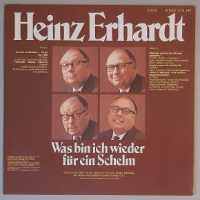 Heinz Erhardt – "Was Bin Ich Wieder Für Ein Schelm" (LITERA – 8 65 388) Cover Rückseite Heinz Erhardt – "Was Bin Ich Wieder Für Ein Schelm" (LITERA – 8 65 388) Cover Rückseite