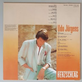 Udo Jürgens "Herzschlag" (AMIGA - 8 56 252) Cover Rückseite Udo Jürgens "Herzschlag" (AMIGA - 8 56 252) Cover Rückseite