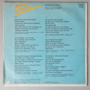 Orchester "Allotria" – "Heute Haun Wir Auf Die Pauke!" (AMIGA – 8 55 827) Cover Rückseite Orchester "Allotria" – "Heute Haun Wir Auf Die Pauke!" (AMIGA – 8 55 827) Cover Rückseite