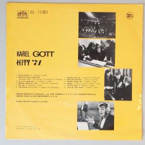 Karel Gott – "Hity '71" (Supraphon – 1 13 1099) Cover Rückseite Karel Gott – "Hity '71" (Supraphon – 1 13 1099) Cover Rückseite