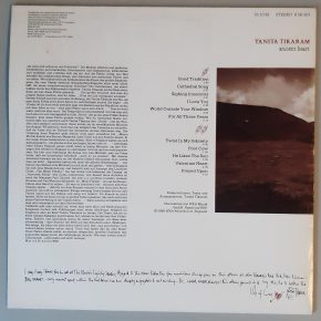 Tanita Tikaram – "Ancient Heart" (AMIGA – 8 56 501) Cover Rückseite Tanita Tikaram – "Ancient Heart" (AMIGA – 8 56 501) Cover Rückseite