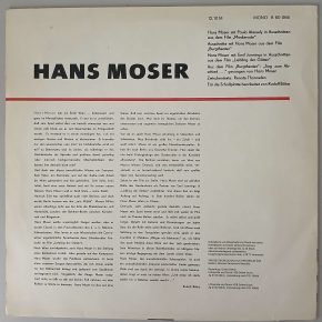 Hans Moser – "Ausschnitte Aus Filmen" (LITERA – 8 60 066) Cover Rückseite Hans Moser – "Ausschnitte Aus Filmen" (LITERA – 8 60 066) Cover Rückseite