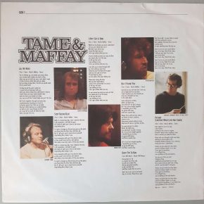 Tame & Maffay – "Tame & Maffay 2" (Telefunken – 6.24070 AT) Schutzhülle Tame & Maffay – "Tame & Maffay 2" (Telefunken – 6.24070 AT) Schutzhülle