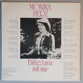 Monika Herz – "Bitte, Tanz Mit Mir" (AMIGA – 8 55 614) Cover Rückseite Monika Herz – "Bitte, Tanz Mit Mir" (AMIGA – 8 55 614) Cover Rückseite