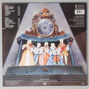 Rondo' Veneziano – "Odissea Veneziana" (Baby Records – 207 078-502) Cover Rückseite Rondo' Veneziano – "Odissea Veneziana" (Baby Records – 207 078-502) Cover Rückseite