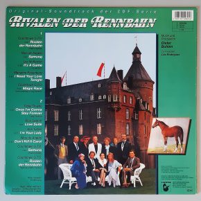 Various – "Rivalen Der Rennbahn (Original-Soundtrack Der ZDF-Serie)" (Hansa - 209 604) Cover Rückseite Various – "Rivalen Der Rennbahn (Original-Soundtrack Der ZDF-Serie)" (Hansa - 209 604) Cover Rückseite