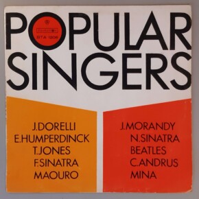 Various – "Popular Singers" (Balkanton – ВТА 1206) Cover Vorderseite Various – "Popular Singers" (Balkanton – ВТА 1206) Cover Vorderseite